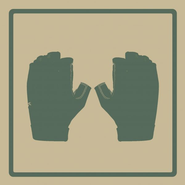 guantes de vía ferrata